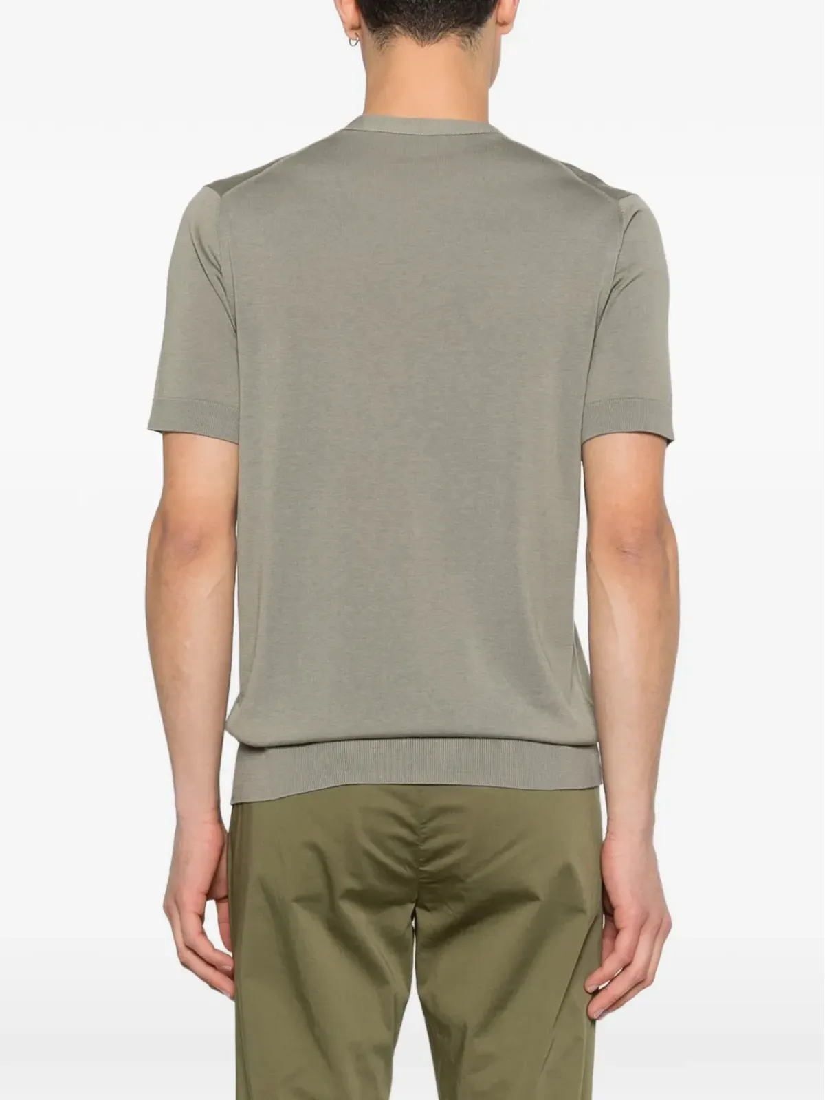 Paolo Pecora ショートスリーブニットTシャツ - 画像4