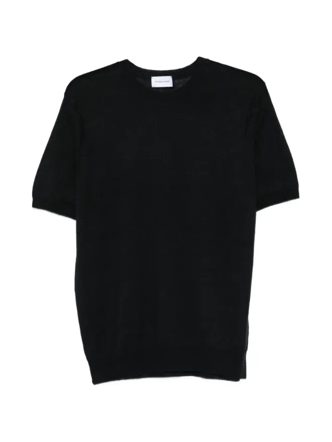 SCAGLIONE SCAGLIONE クルーネック半袖Tシャツ - ブラックの商品画像