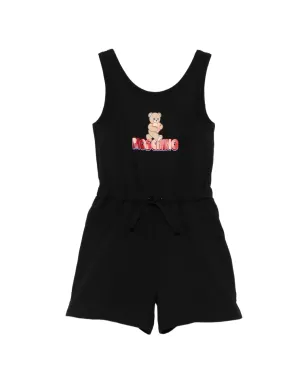 Moschino Kids ロゴプリントプレイスーツ - サムネイル1