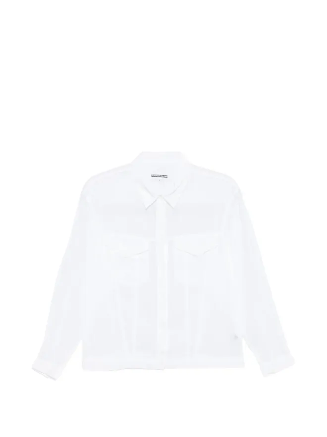 european culture european culture pocket short shirt - Whiteの商品画像