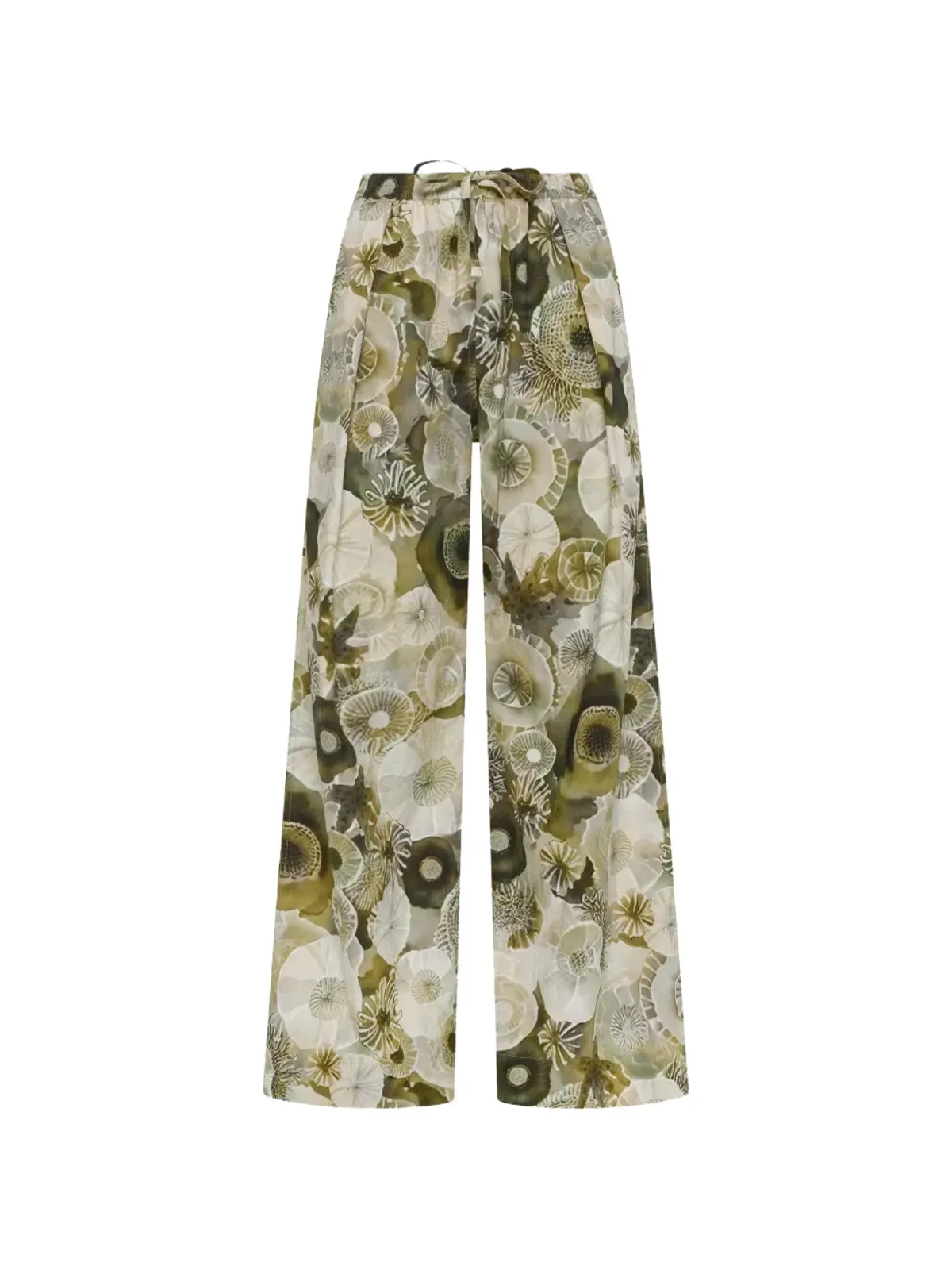 DEHA 花柄プリントパンツ - 画像1