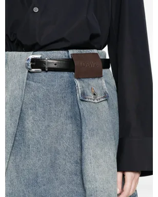 LOEWE プリーツデニムスカート - サムネイル5