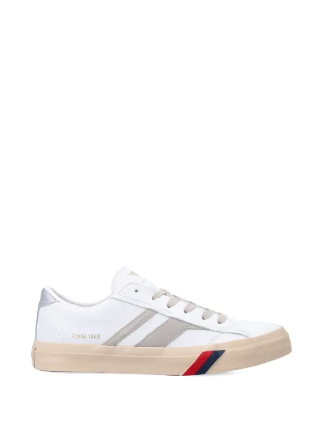 Pro-Keds Pro-Keds ストライプディテール レザー スニーカー - ホワイトの商品画像