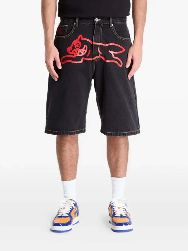 Billionaire Boys Club - Ice Cream Billionaire Boys Club - Ice Cream 犬柄デニムショートパンツの商品画像