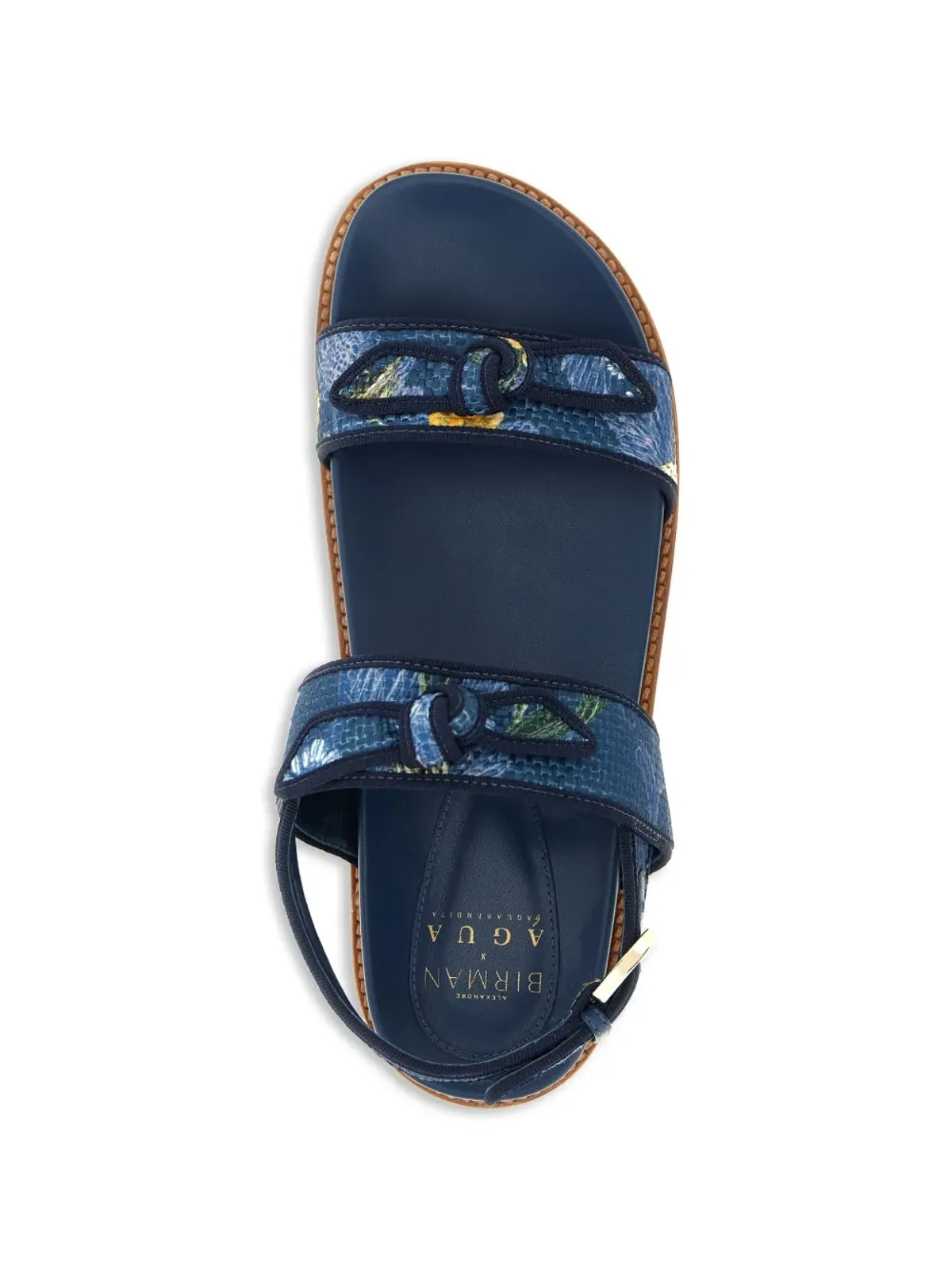 Alexandre Birman x AGUA by Agua Bendita パターン柄サンダル - Blue - 画像3