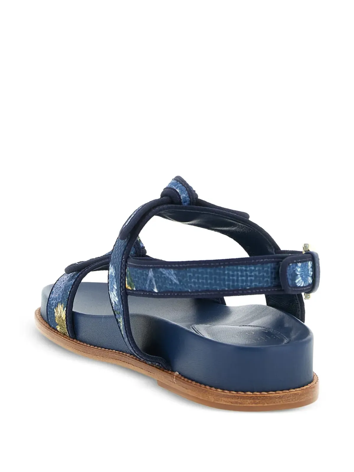 Alexandre Birman x AGUA by Agua Bendita パターン柄サンダル - Blue - 画像4