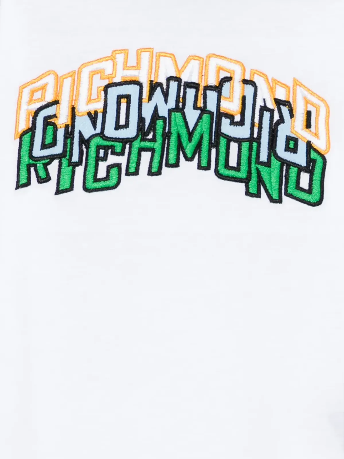 John Richmond Junior 刺繍入りTシャツ - 画像3