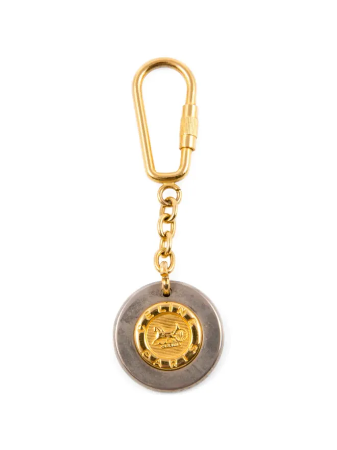 Celine Pre-Owned Celine Pre-Owned 1980年代 round-design キーリング（ゴールド）の商品画像