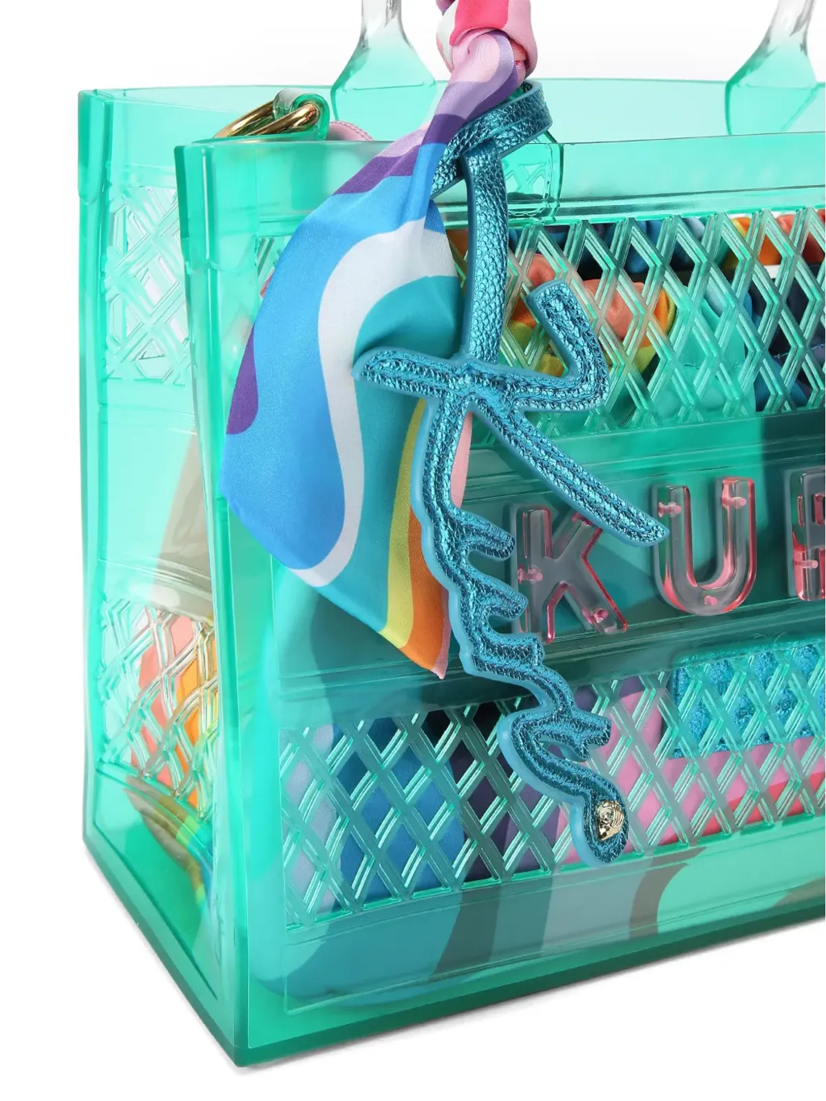 Kurt Geiger ジェリー スカーフディテール トートバッグ - 画像5