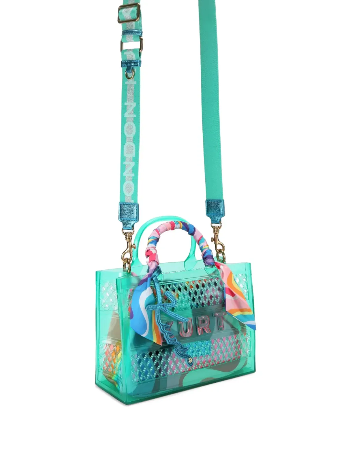 Kurt Geiger ジェリー スカーフディテール トートバッグ - 画像3