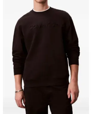 Calvin Klein ロゴ クルーネック スウェットシャツ - サムネイル1