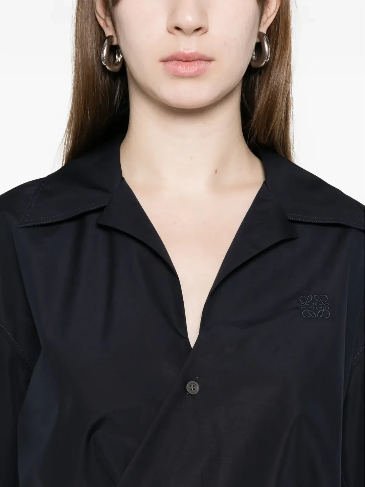 LOEWE アシンメトリックボタンシャツ - 画像5