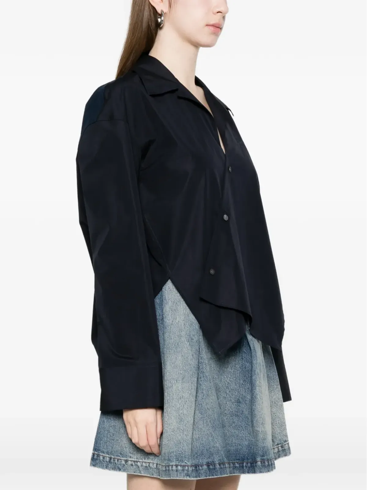 LOEWE アシンメトリックボタンシャツ - 画像3