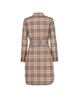 Burberry Pre-Owned 柄シャツワンピース - サムネイル2