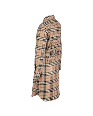Burberry Pre-Owned 柄シャツワンピース - サムネイル3