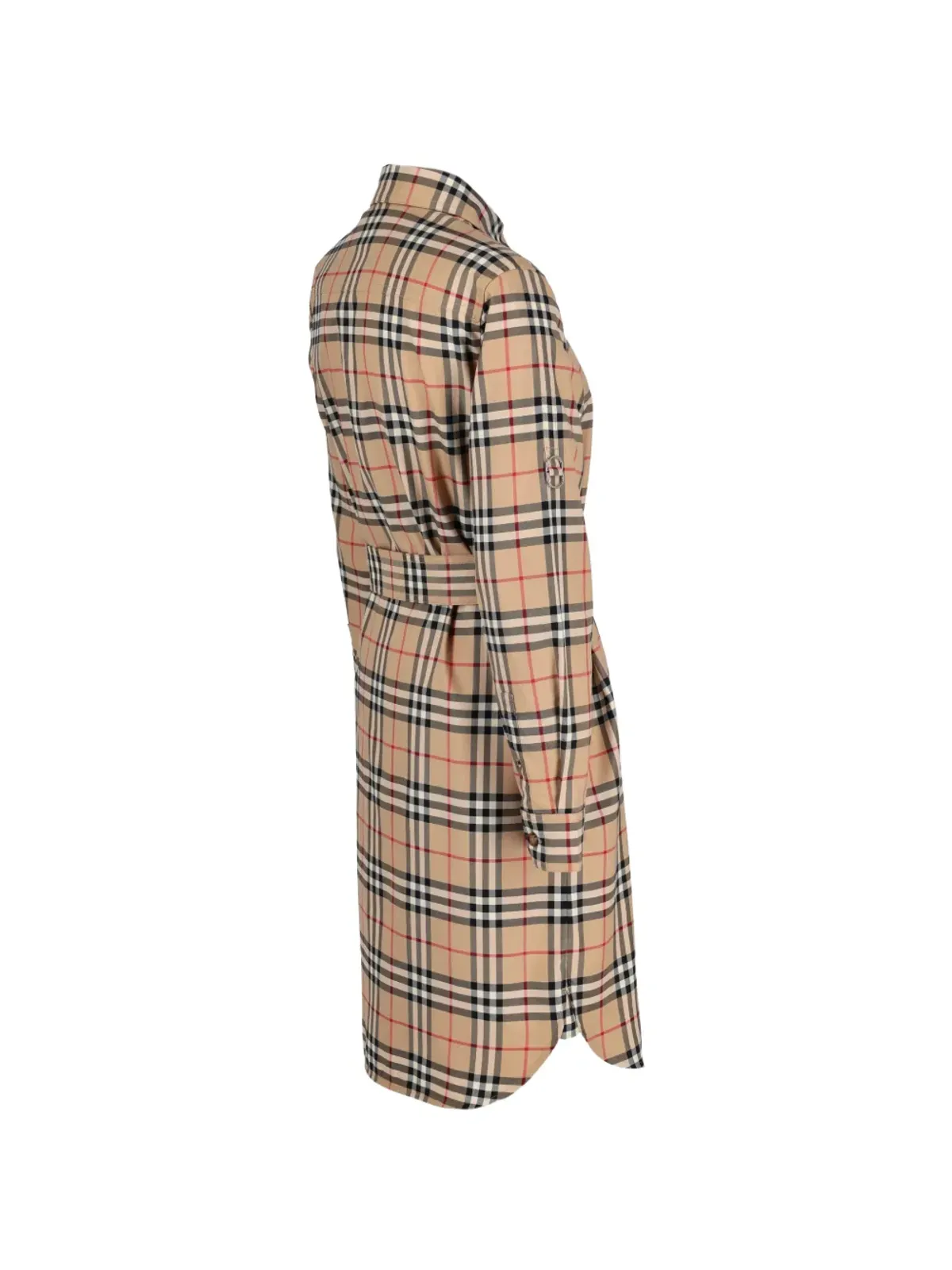 Burberry Pre-Owned 柄シャツワンピース - 画像4