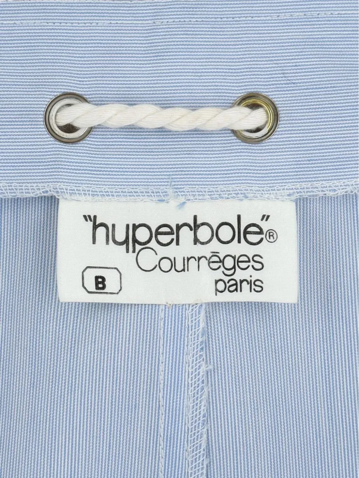 Courrèges Pre-Owned ドローストリング付きジップスカート - 画像5