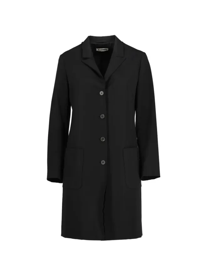 Jil Sander Pre-Owned Jil Sander Pre-Owned 中丈フリンジコートの商品画像