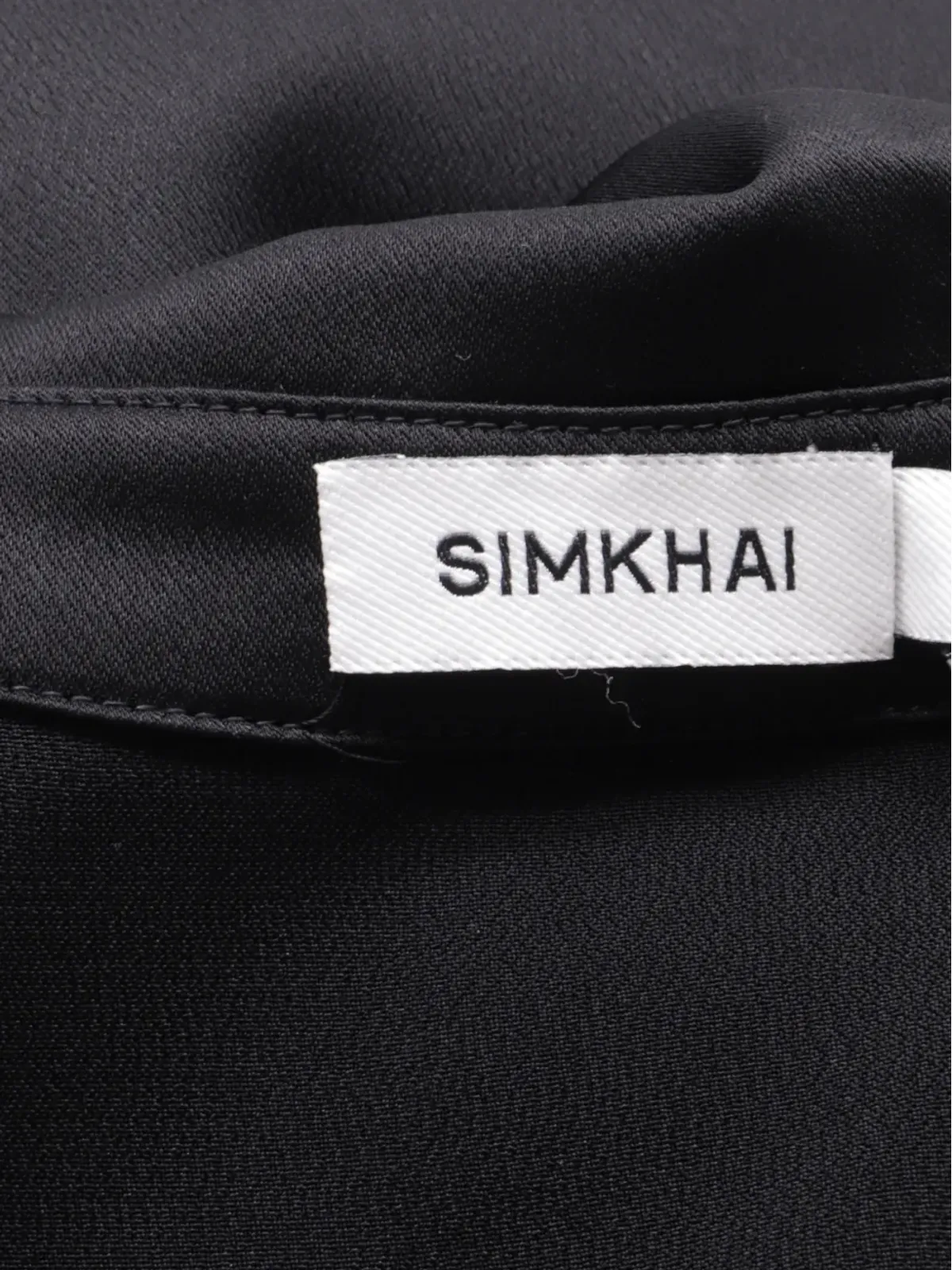 Simkhai サンバ ベルト付き ミディドレス ブラック - 画像5