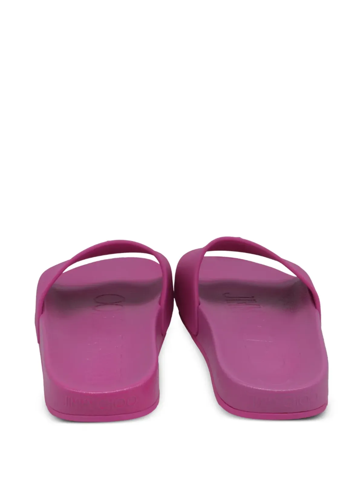 Jimmy Choo Pre-Owned Port F pool slides - Pink - 画像5