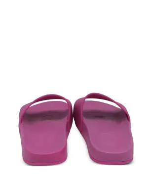 Jimmy Choo Pre-Owned Port F pool slides - Pink - サムネイル5