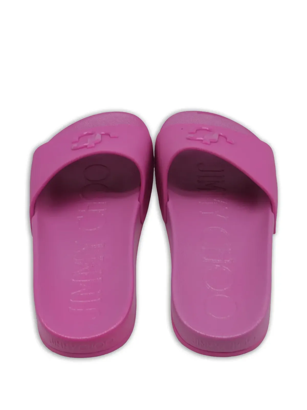 Jimmy Choo Pre-Owned Port F pool slides - Pink - 画像3