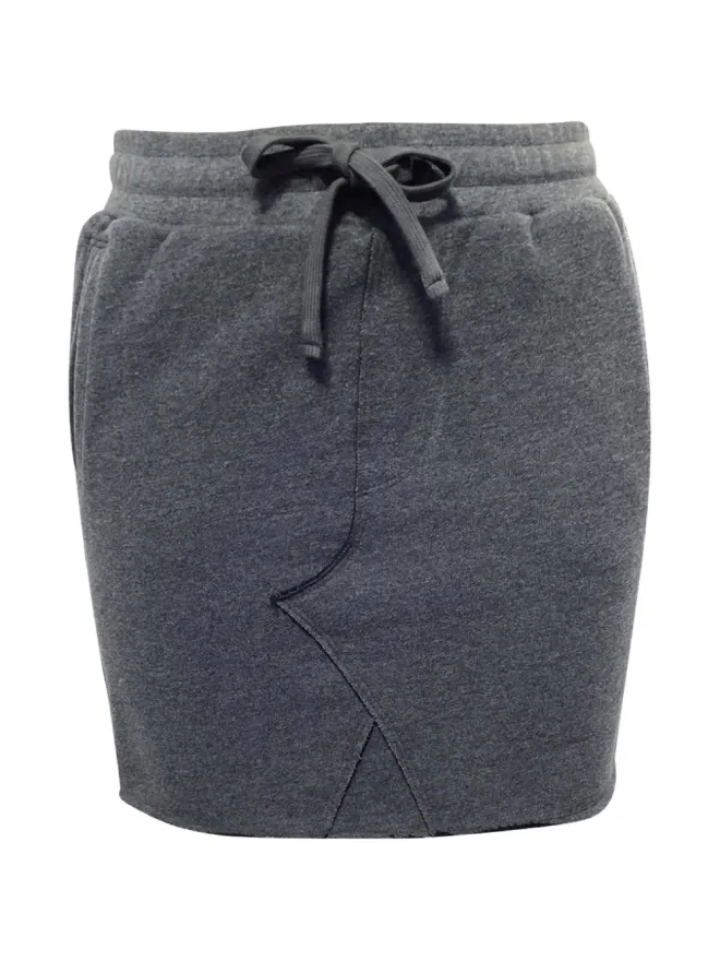 ATM Anthony Thomas Melillo Atm Anthony Thomas Melillo ドローストリング付きミニスカート - グレーの商品画像