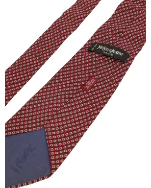 Saint Laurent Pre-Owned 柄入りシルクタイ - サムネイル3