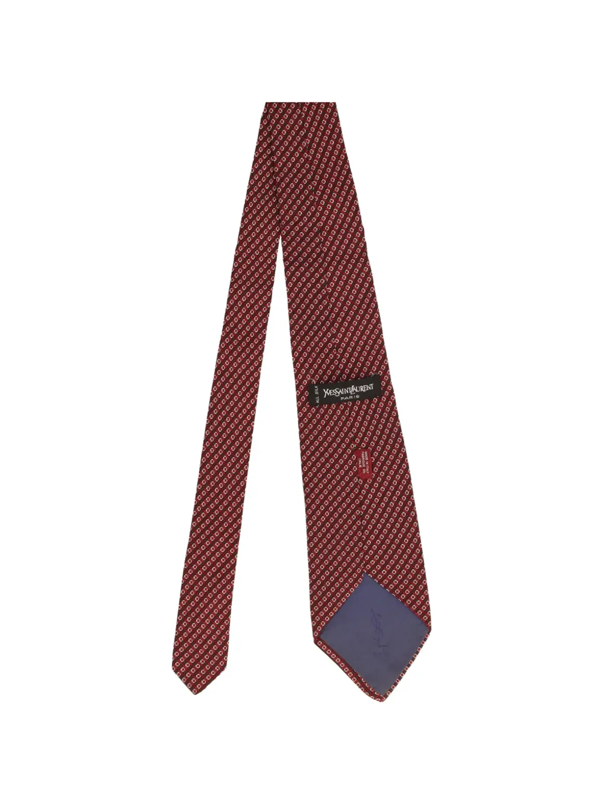 Saint Laurent Pre-Owned 柄入りシルクタイ - 画像4