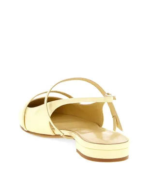 Alexandre Birman ティタ パテントレザー スリングバック フラット - サムネイル3