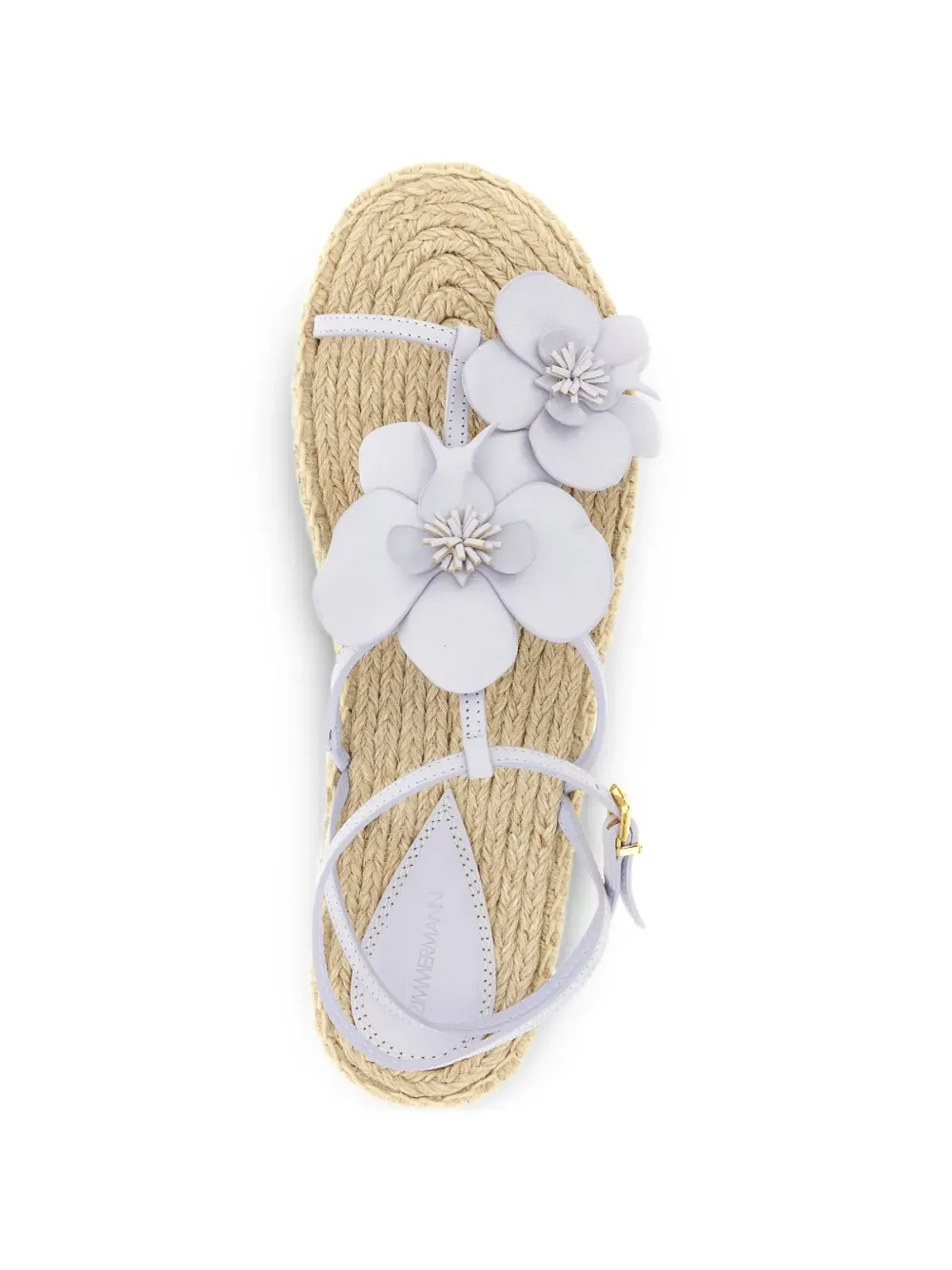ZIMMERMANN オーキッド花モチーフのエスパドリーユサンダル - パープル - 画像4