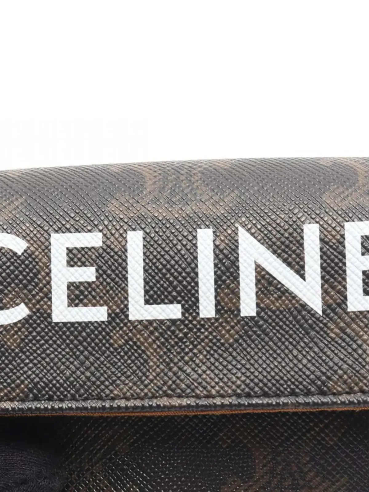 Celine Pre-Owned コーテッドキャンバス Triomphe Triangle クロスボディバッグ - 画像5