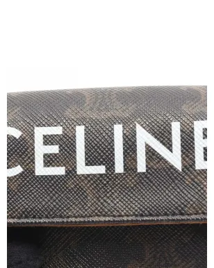 Celine Pre-Owned コーテッドキャンバス Triomphe Triangle クロスボディバッグ - サムネイル5