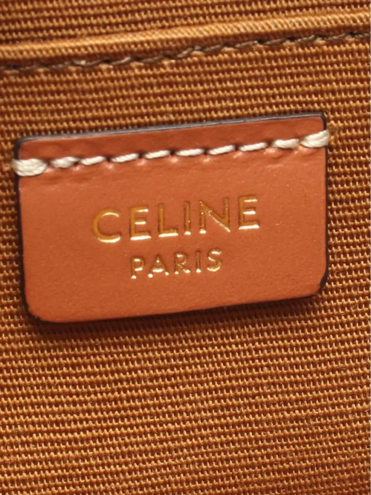Celine Pre-Owned ミニ Triomphe キュイール コーテッド キャンバス カメラバッグ ショルダーバッグ - Brown - 画像5