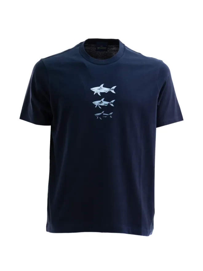 Paul & Shark Paul & Shark シャークプリントTシャツの商品画像