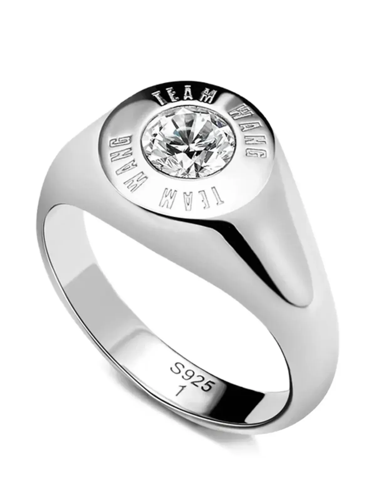 TEAM WANG design The Original 1 ロゴ刻印リング - 画像3