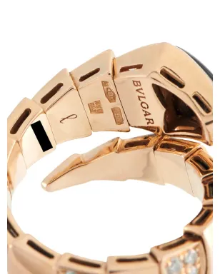 Bvlgari Pre-Owned Serpenti Viper diamond ring - Pink - サムネイル3