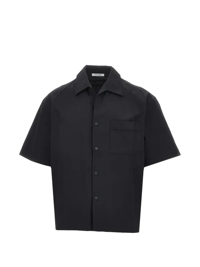 Entire Studios ENTIRE STUDIOS パッチポケット パジャマシャツ ブラックの商品画像
