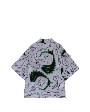Marni Kids ダイノプリントシャツ - サムネイル2