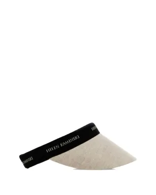 Helen Kaminski linen Brooke visor - サムネイル3