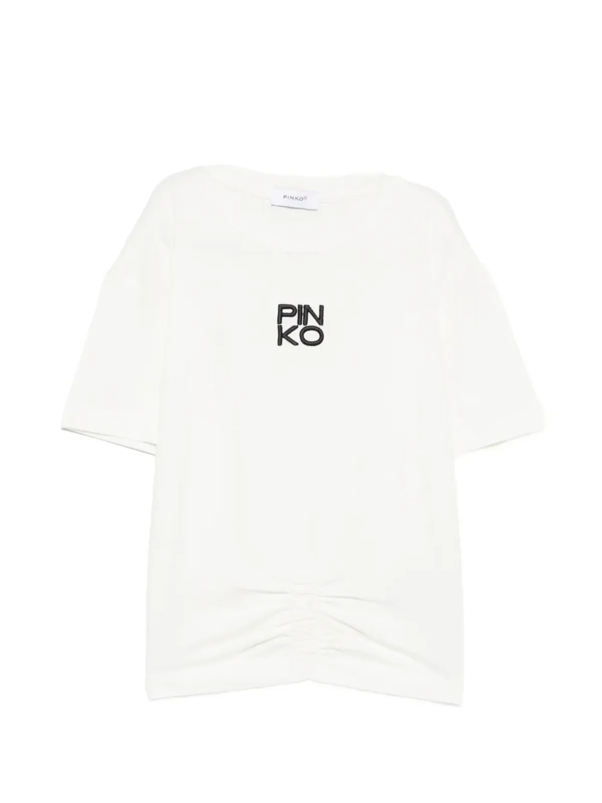 Pinko Kids ロゴ刺繍Tシャツ - 画像1