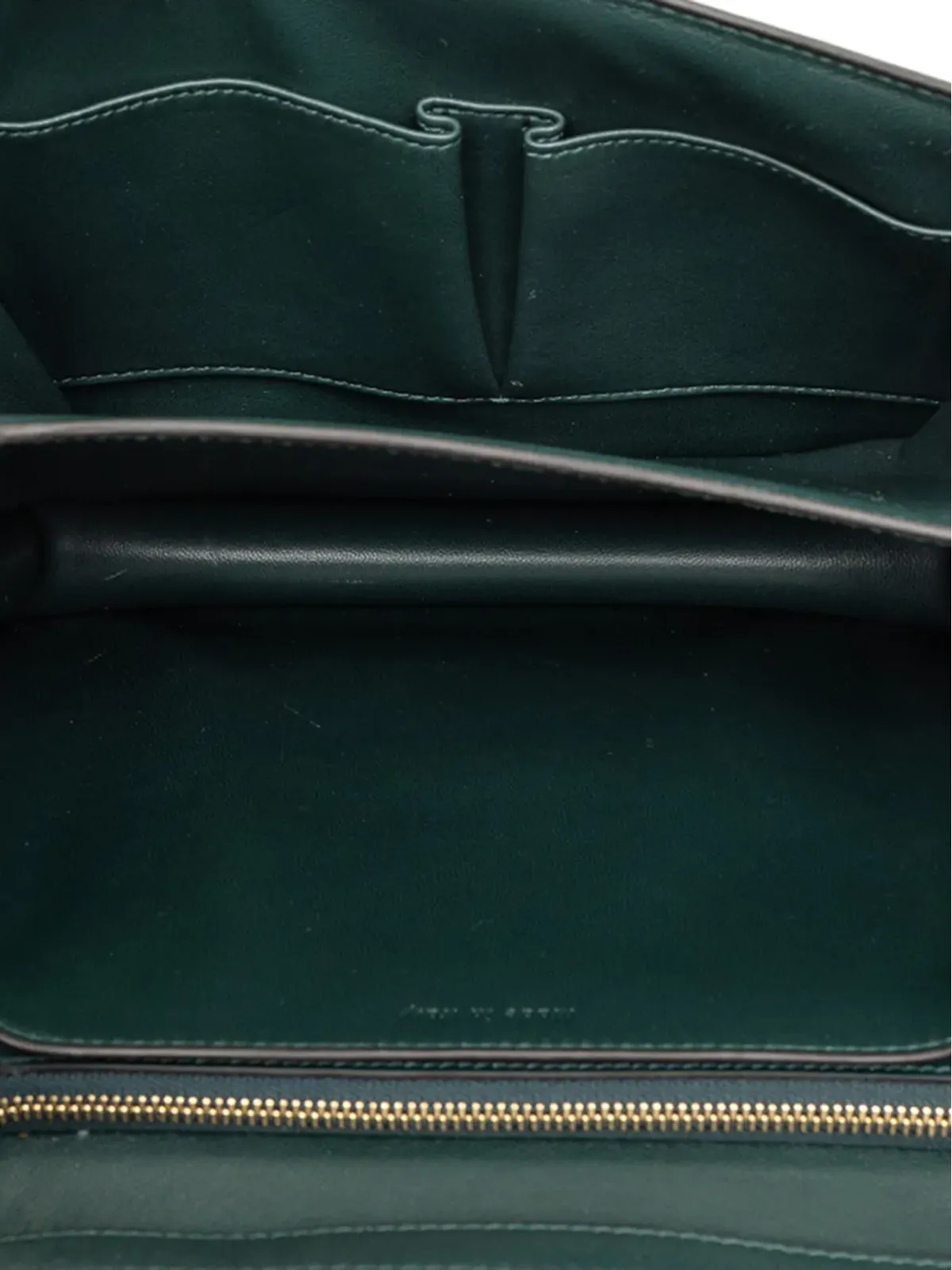 Celine Pre-Owned カーフスキン クラシック ボックス クロスボディ バッグ - グリーン - 画像5