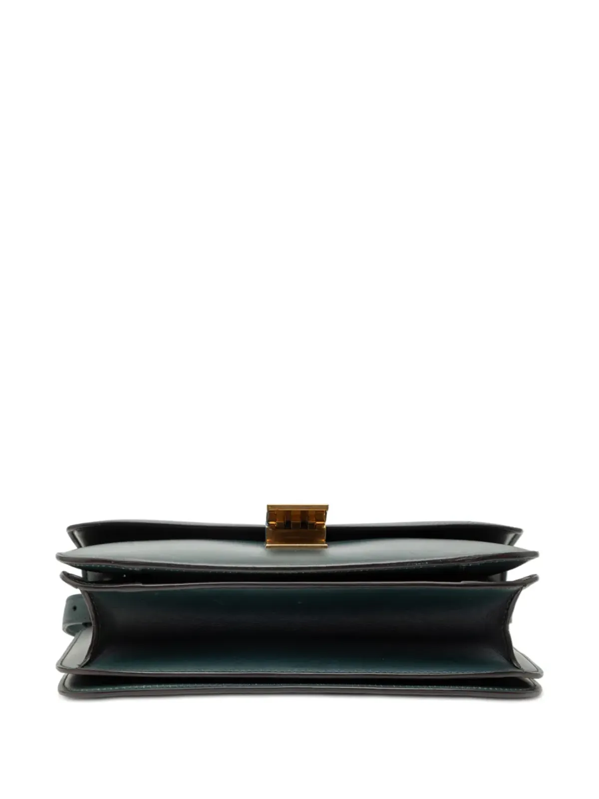 Celine Pre-Owned カーフスキン クラシック ボックス クロスボディ バッグ - グリーン - 画像4
