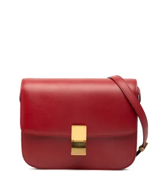 Celine ビンテージ クラシックボックス クロスボディバッグ - レッド - サムネイル1