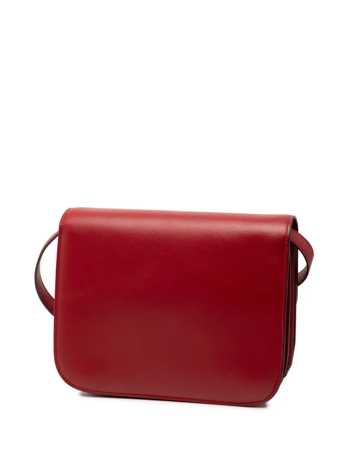 Celine ビンテージ クラシックボックス クロスボディバッグ - レッド - 画像3