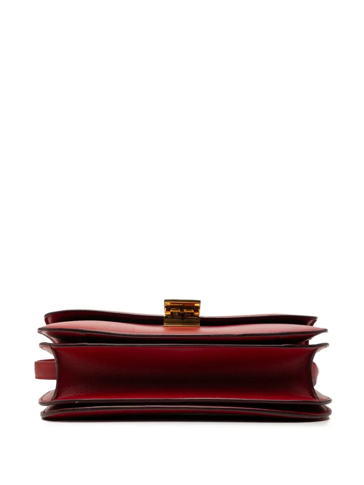 Celine ビンテージ クラシックボックス クロスボディバッグ - レッド - 画像4