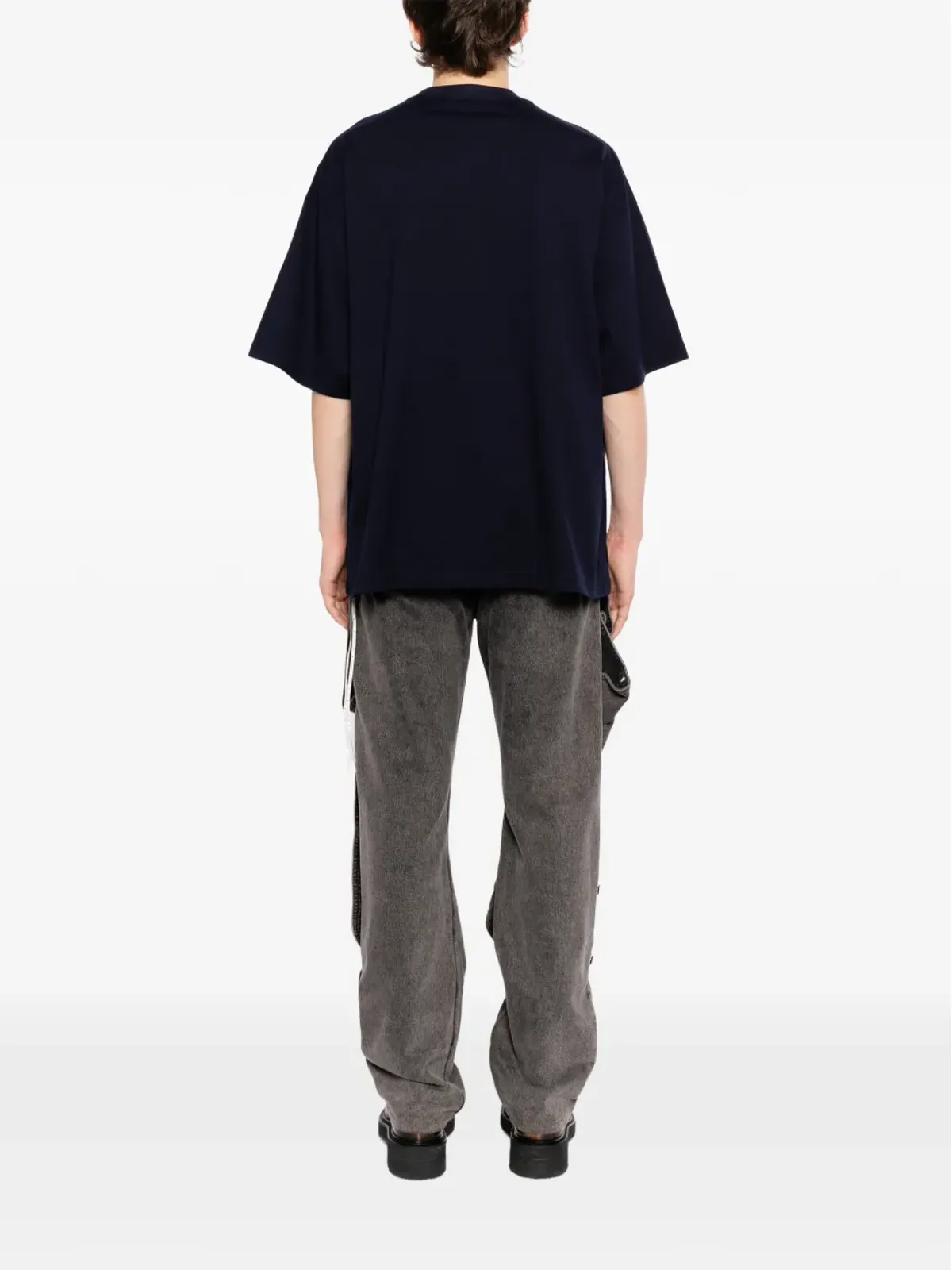 Mastermind Japan ロゴアップリケTシャツ - Blue - 画像4