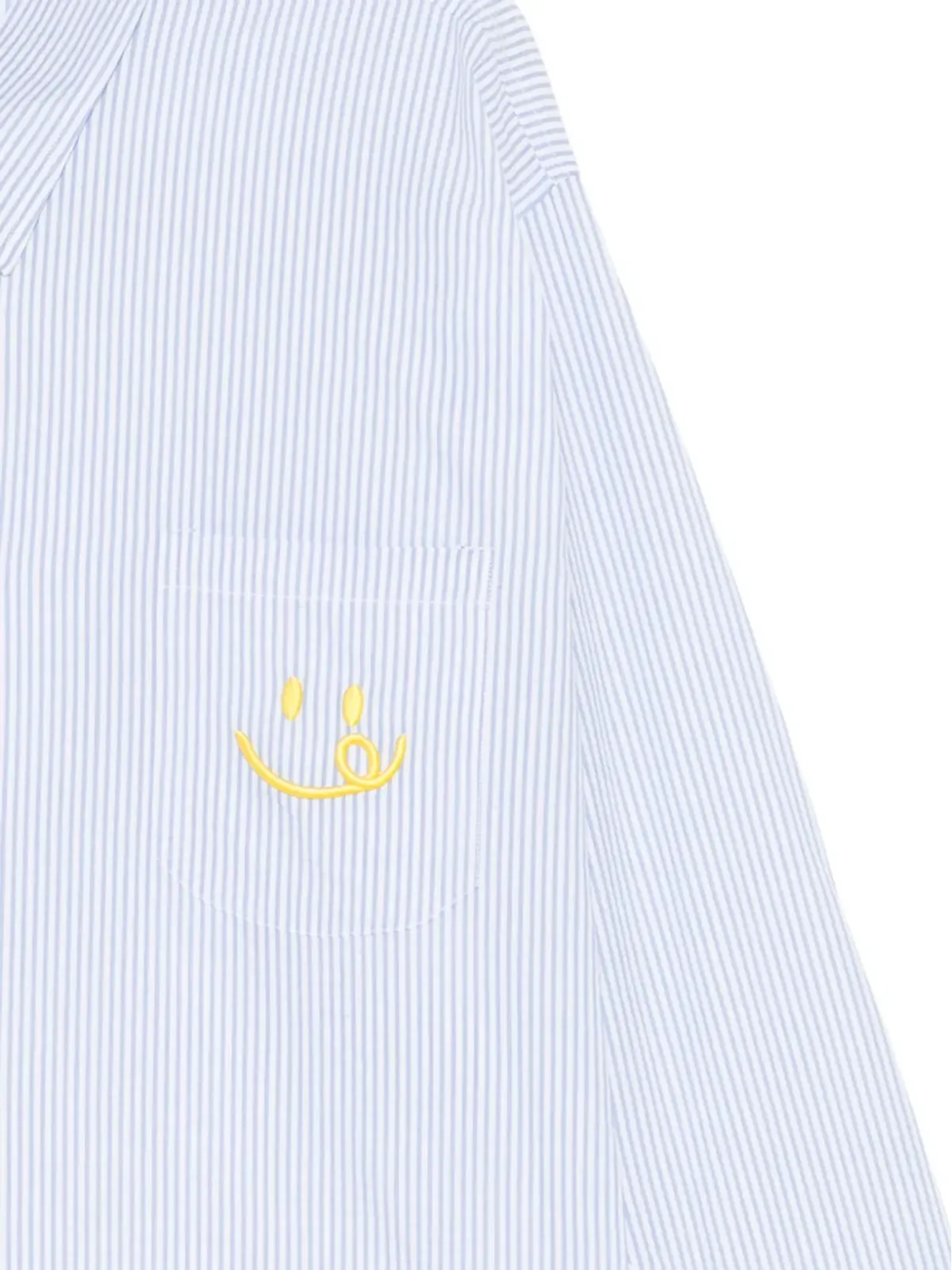 Joshua Sanders シアサッカーシャツ - 画像3