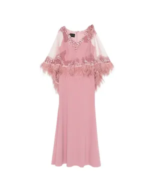THE COUTURE CLUB Vネック マキシドレス - サムネイル1