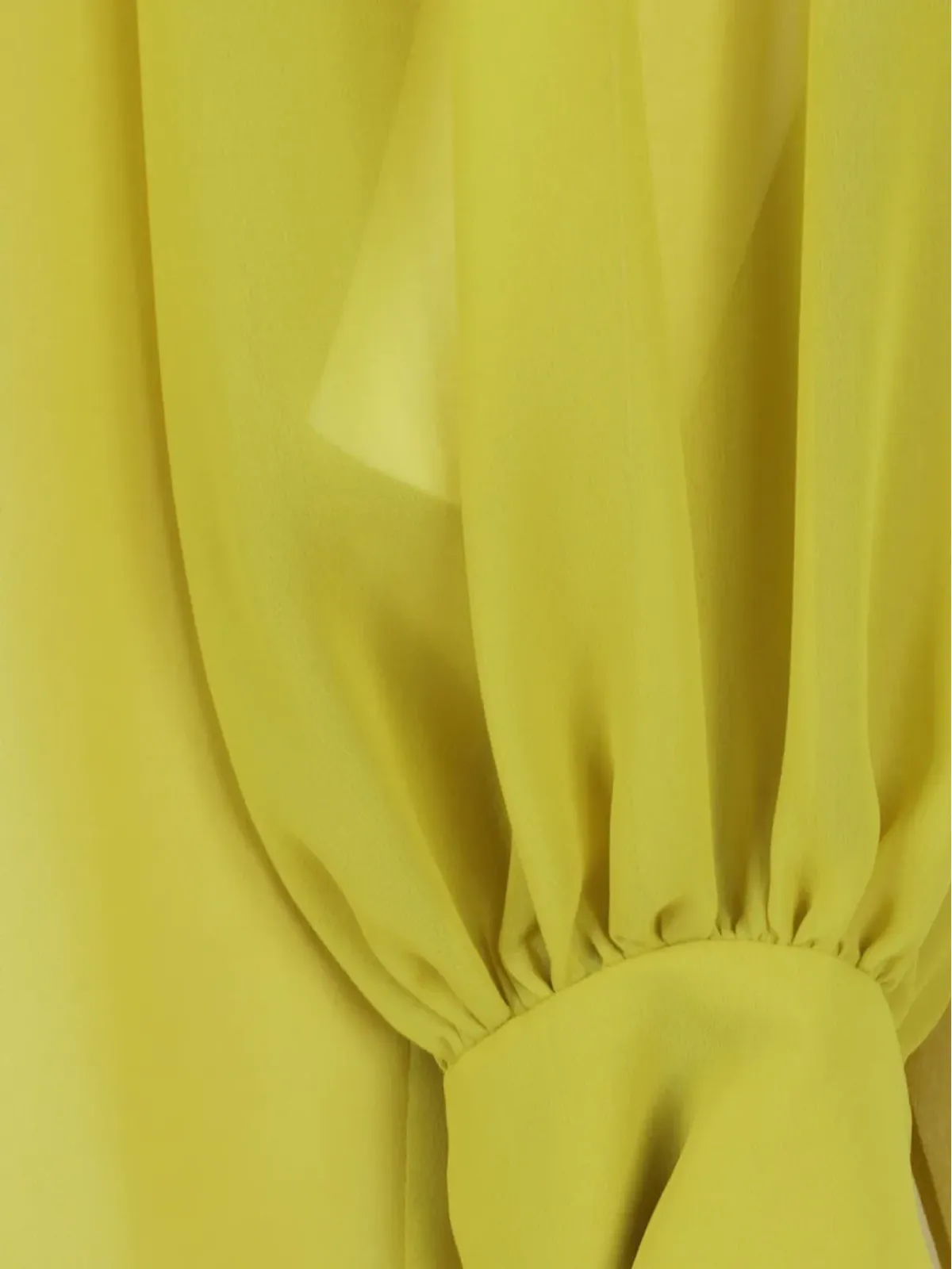 Gianluca Capannolo gathered draped top - Yellow - 画像3